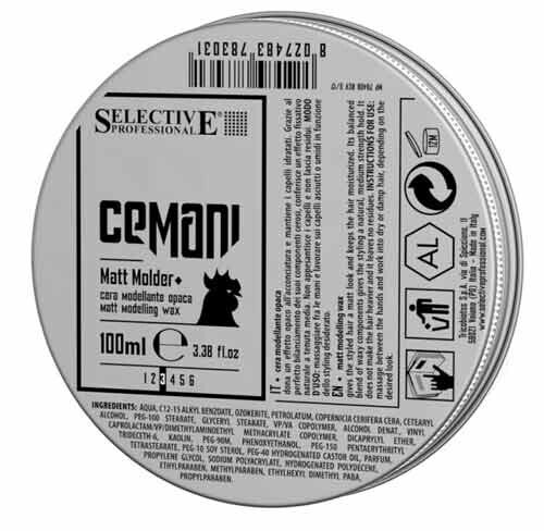 SELECTIVE WAX MATT MOLDER 100ml CEMANI