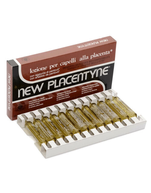 NEW PLACENTINE LOZIONE PER CAPELLI ALLA PLACENTA  FIALA L.ITALIANA