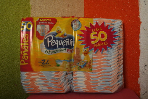 Pañales Pequeñin Extra Confort Plus Etapa 2 x 50