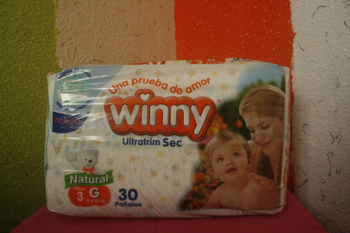 Pañales Winny ULT Sec Etapa 3 x 30