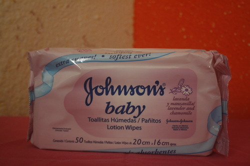 Pañitos Humedos Johnson´s baby Lavanda y Manzanilla x 50