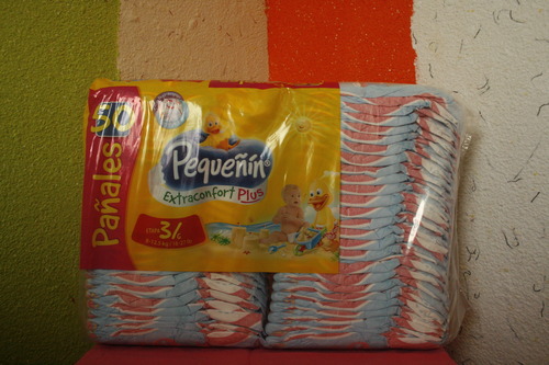 Pañales Pequeñin Extra Confort Plus Etapa 3 x 50