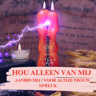 Liefdesspreuken - hou alleen van mij