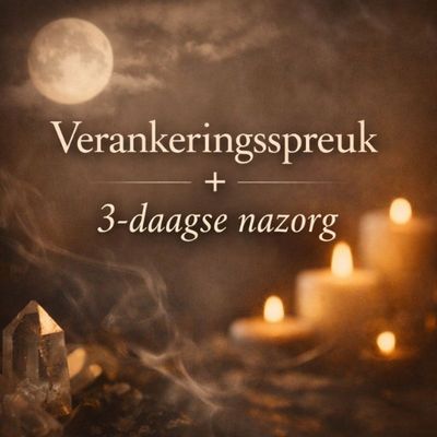 Verankeringsspreuk + 3-daagse Nazorg