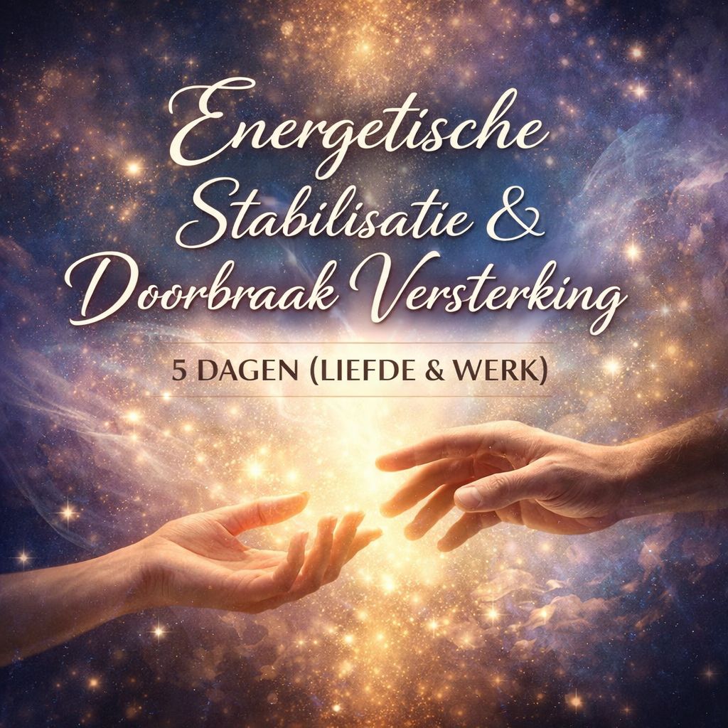 Energetische Stabilisatie &amp; Doorbraak Versterking – 5 Dagen (Liefde &amp; Werk)