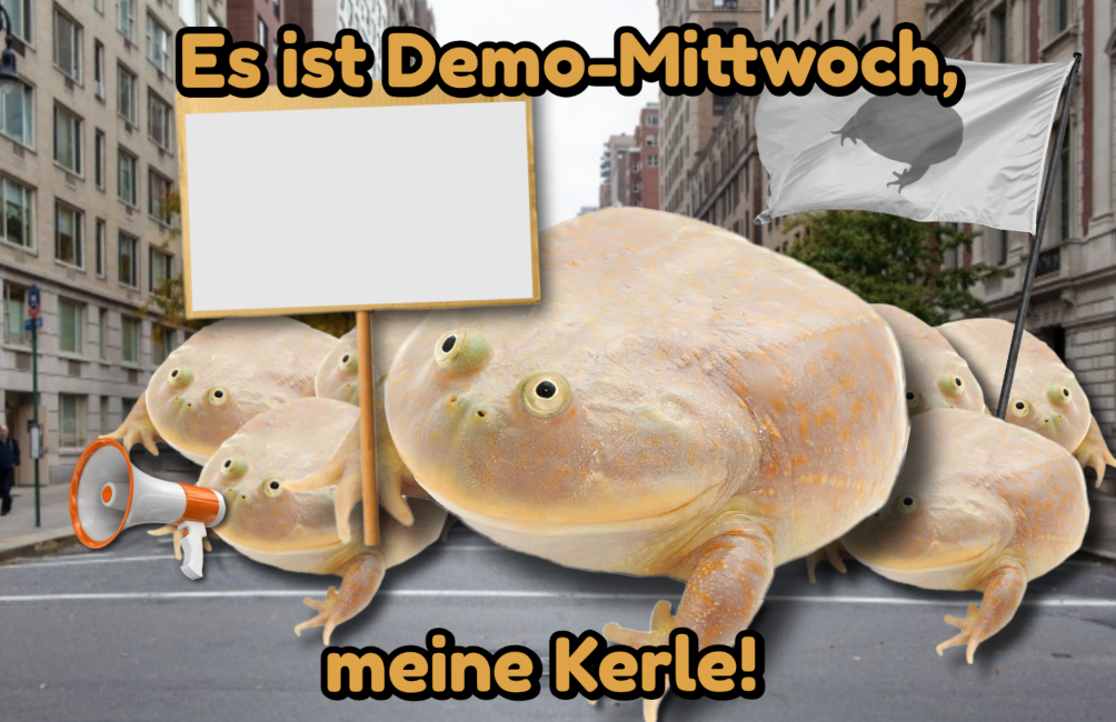 Demo-Mittwoch (zum Selbstbeschriften)
