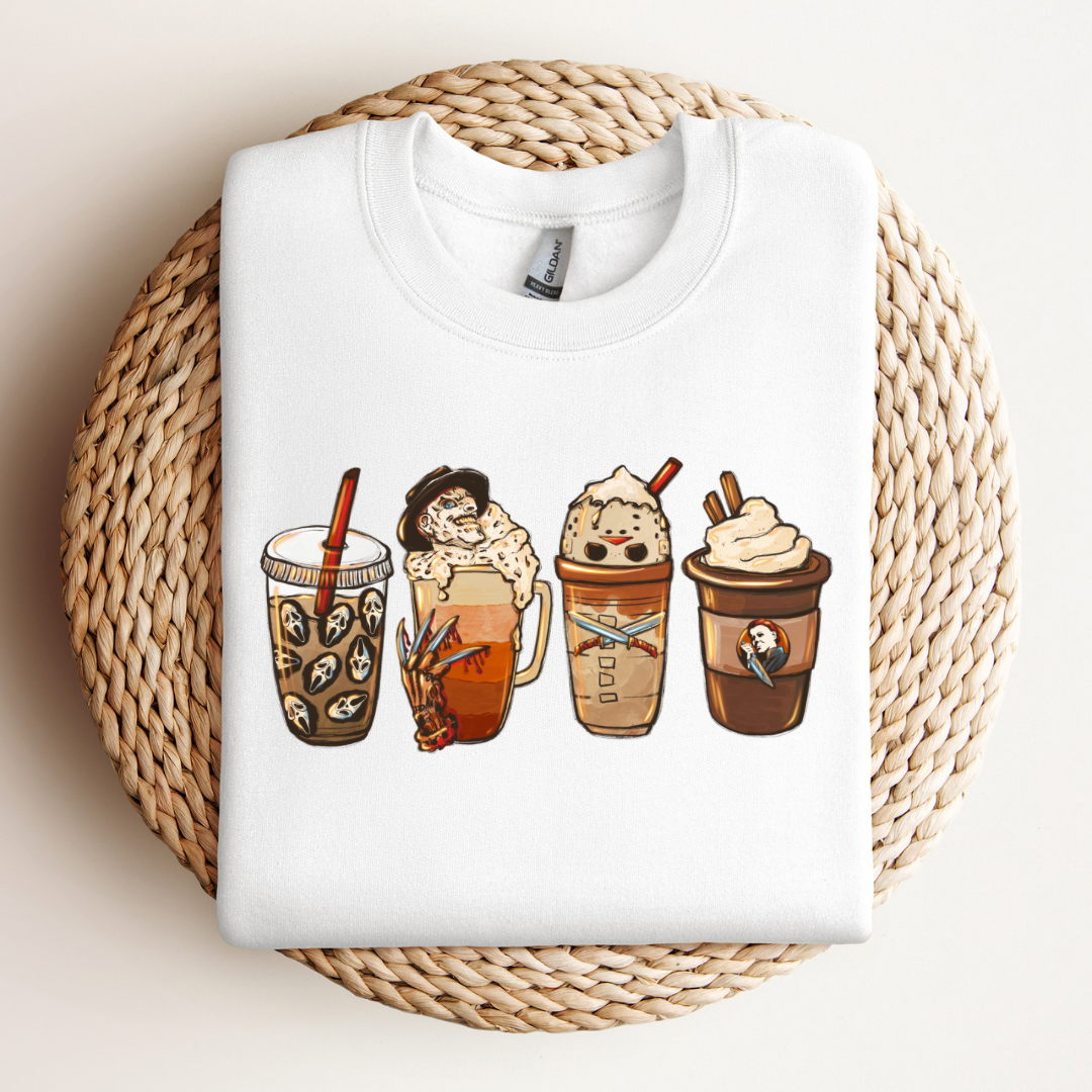 Horror Coffee Sweatshirt