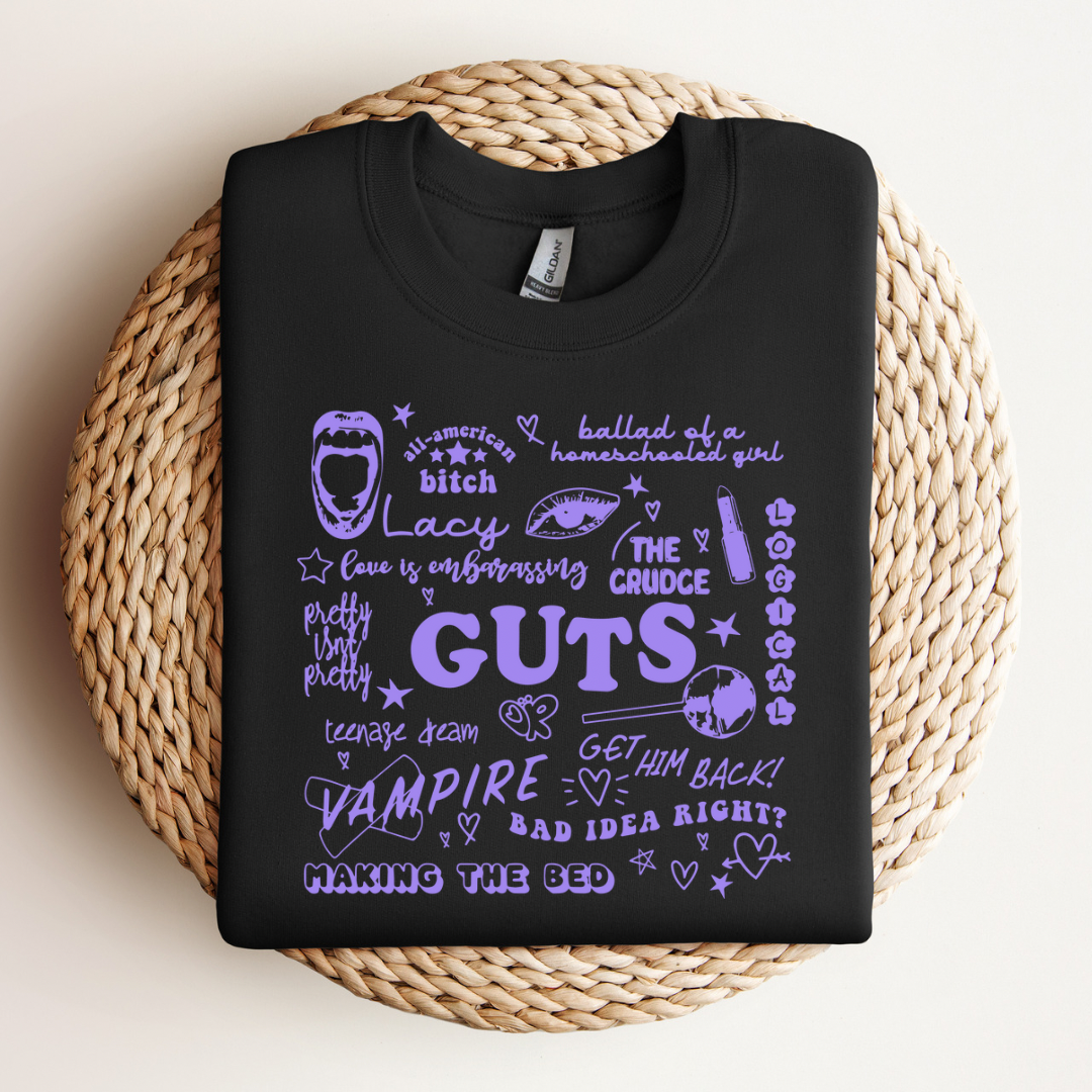 Olivia Rodrigo “Guts” Sweatshirt 💜
