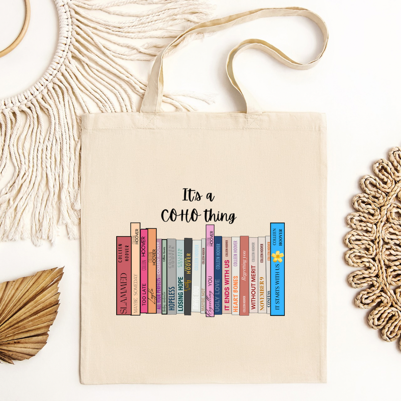Colleen Hoover Tote Bag