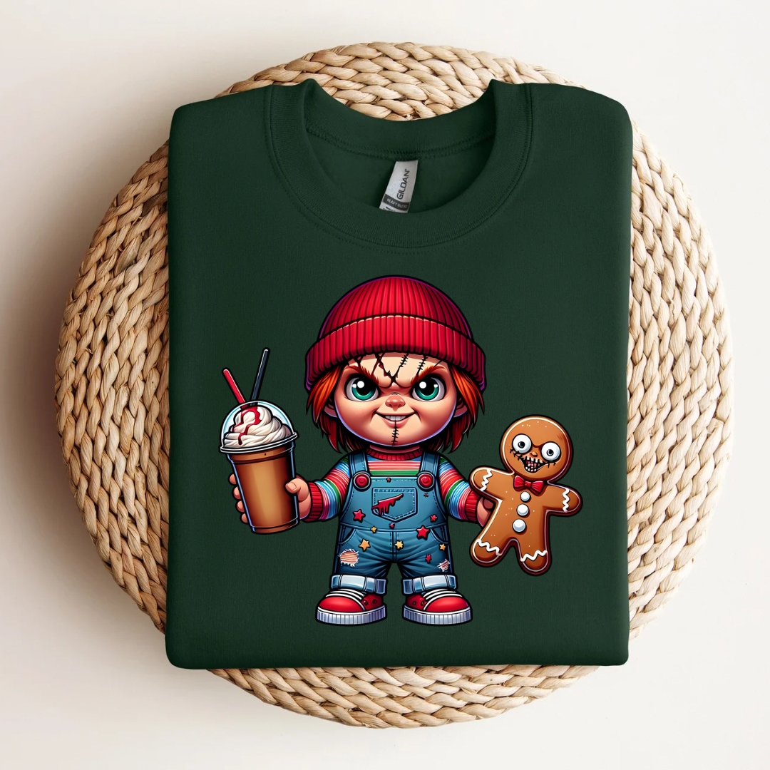 Christmas Cookies w/ Chucky Sweatshirt