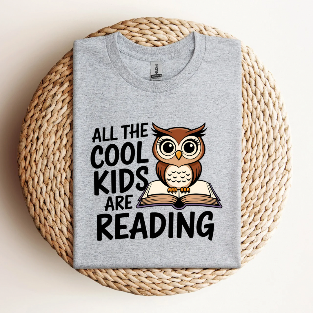 All The Cool Kids Read T-Shirt