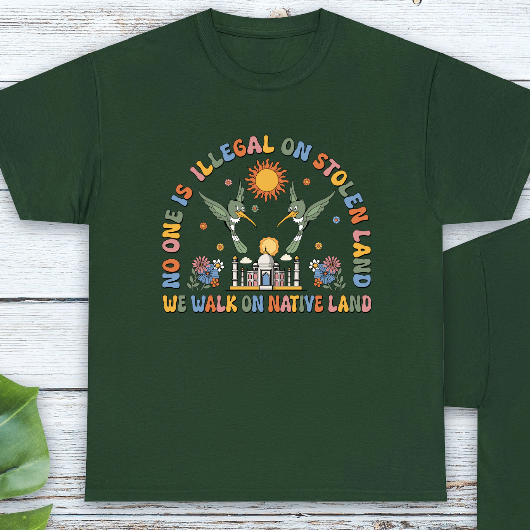 We Walk On Native Land T-Shirt
