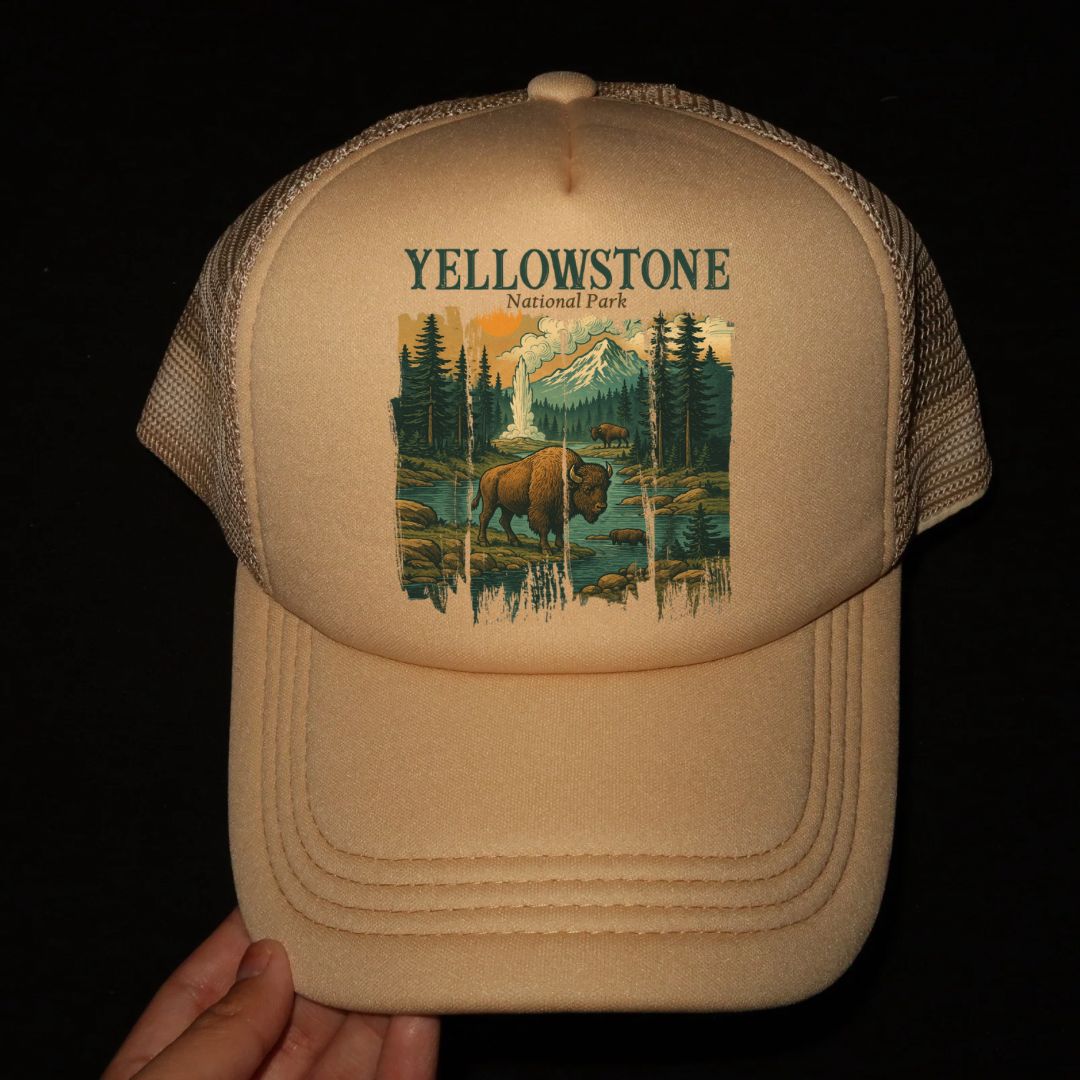 Yellowstone National Park Trucker Hat