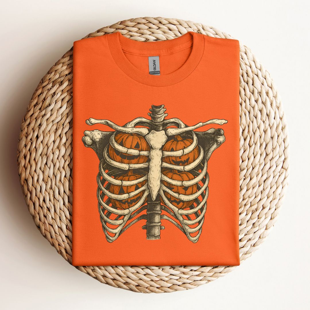 Pumpkin Ribcage T-Shirt