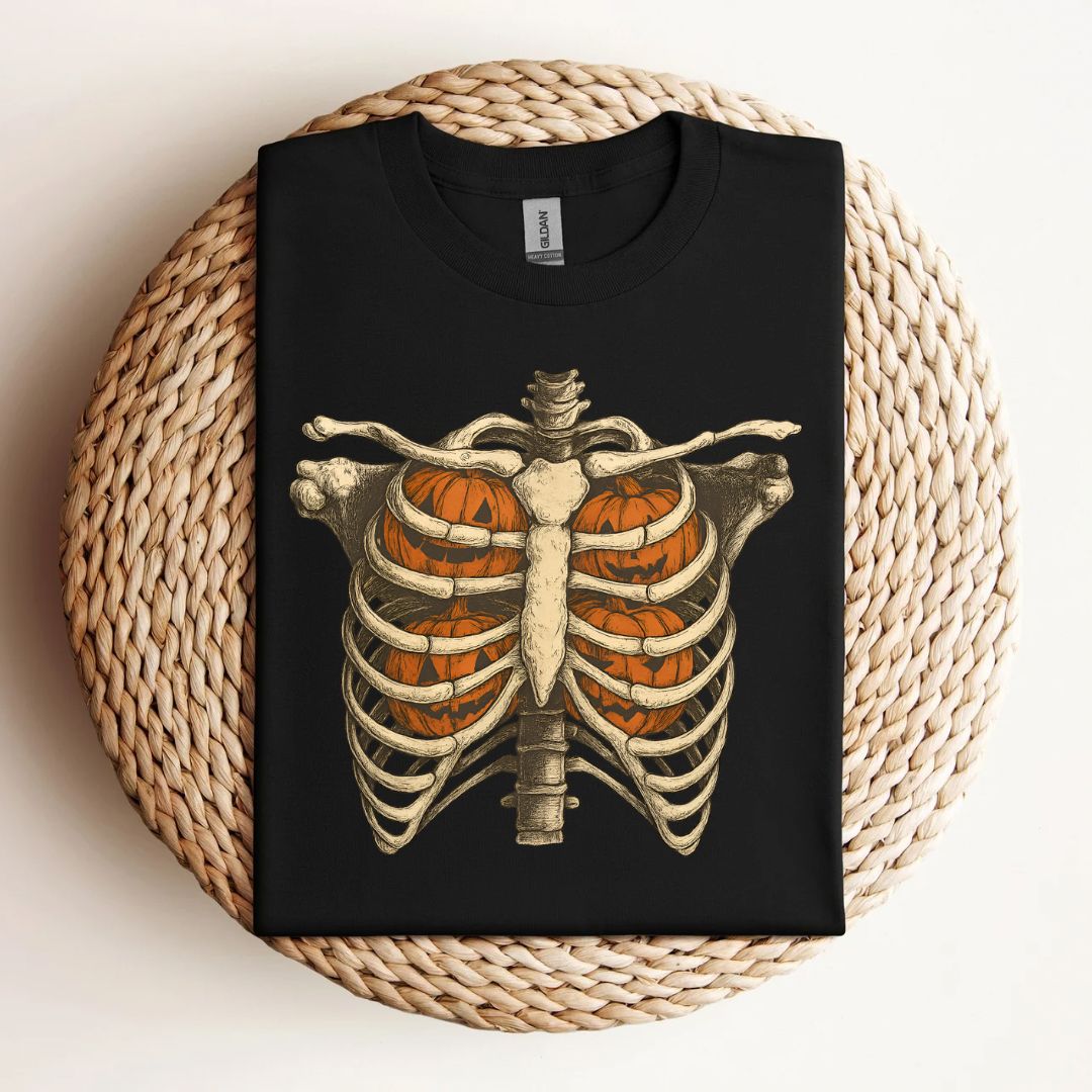 Pumpkin Ribcage T-Shirt