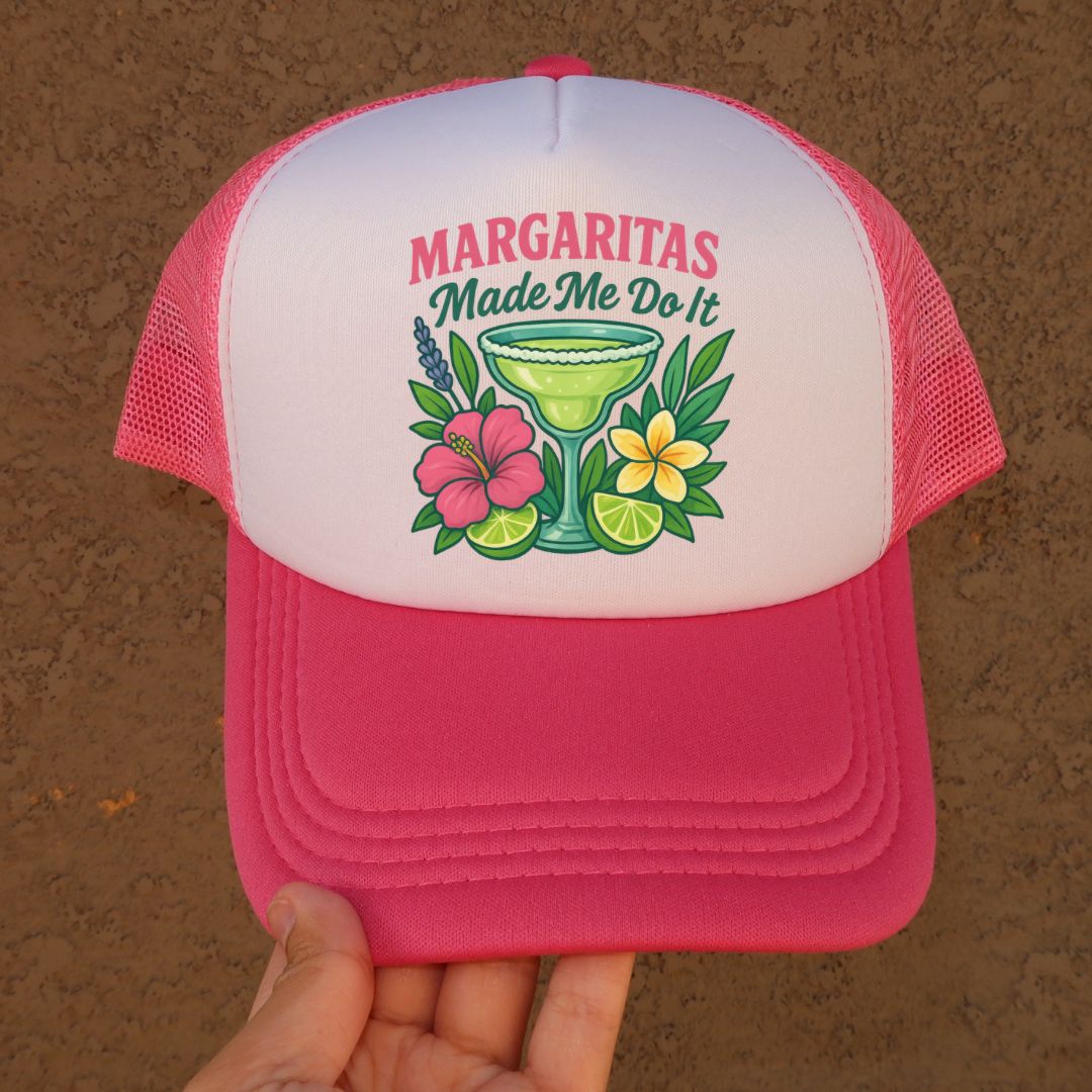 Fueled By Margaritas Trucker Hat