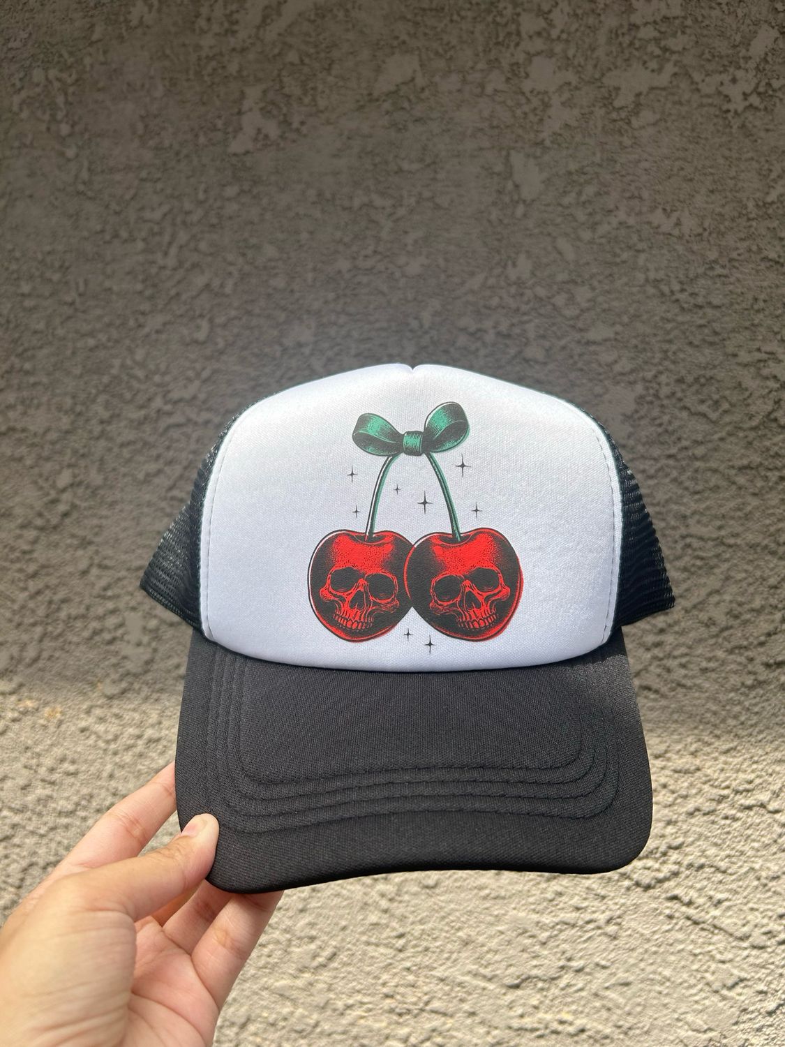 Cherry Graves Trucker Hat