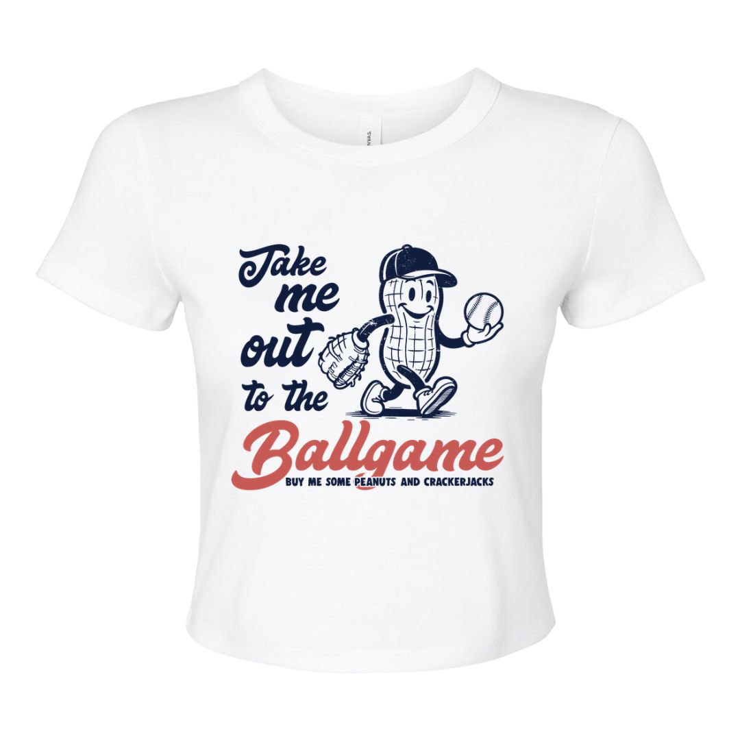 Classic Ballgame Babe Baby Tee / Crop Top