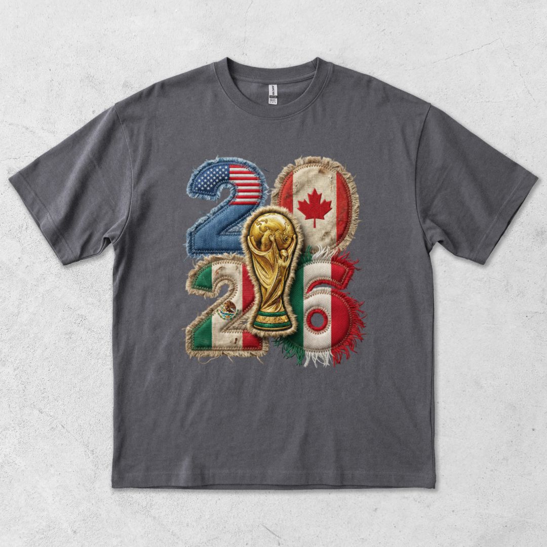 World Cup 2026 Faux Yarn T-Shirt