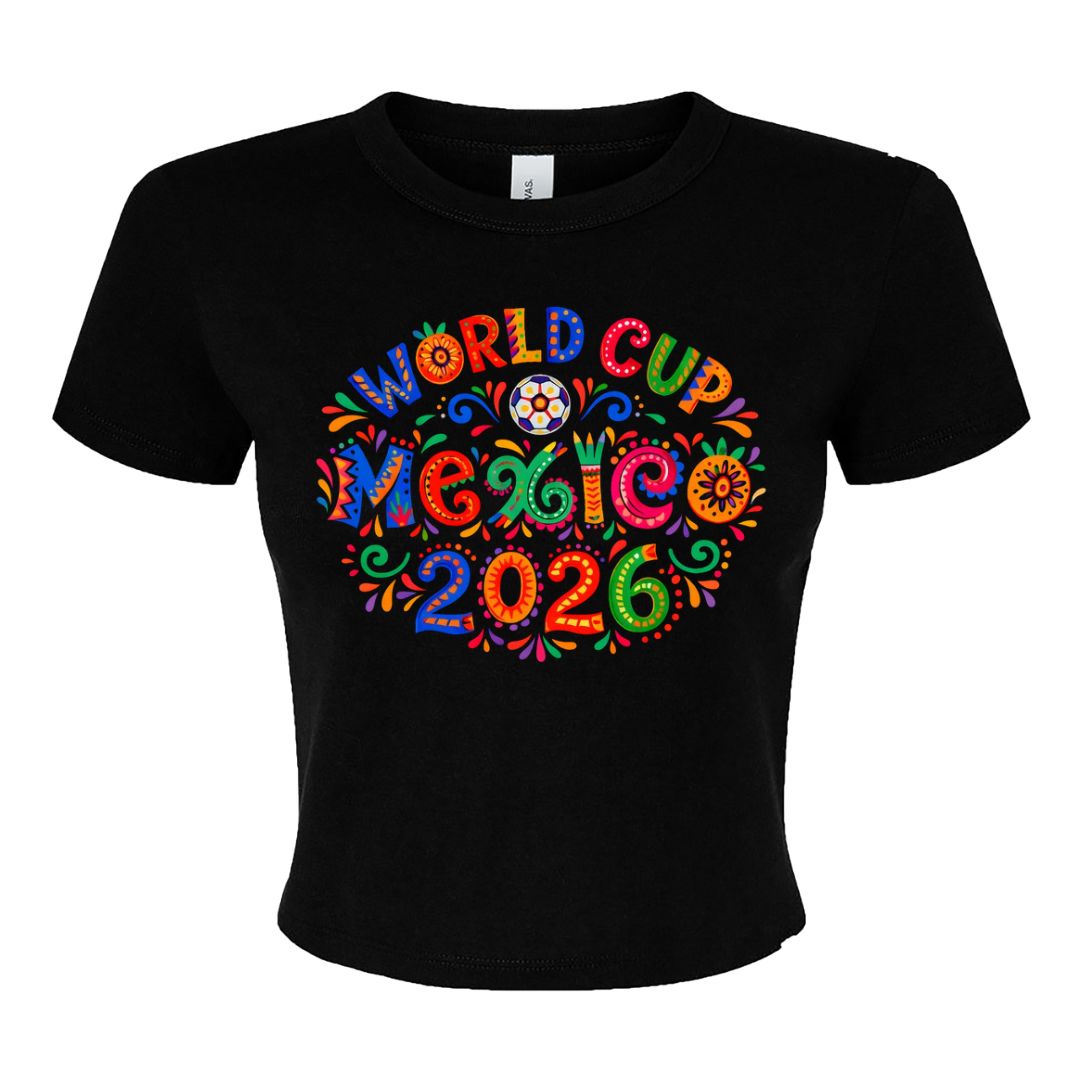 World Cup Fiesta Baby Tee / Crop Top