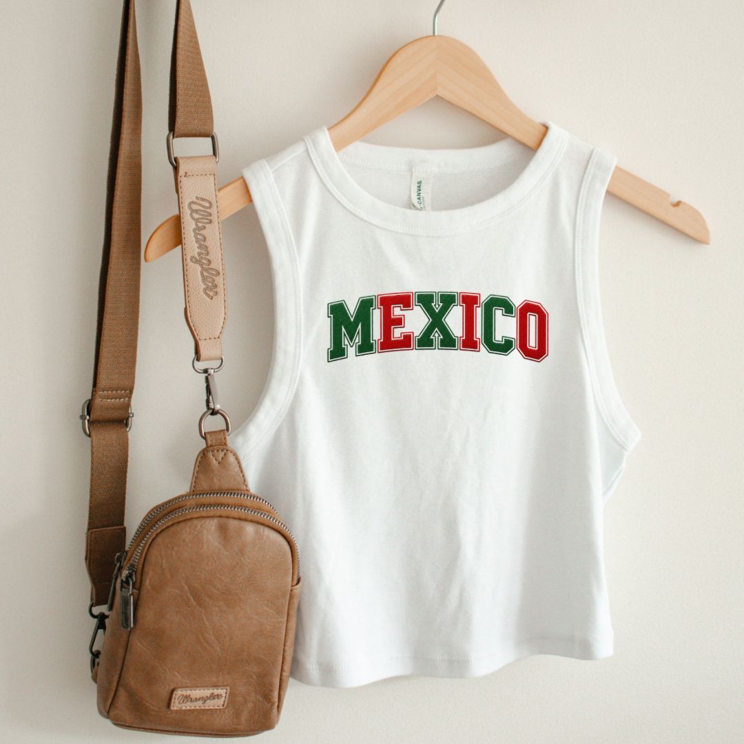 Mexico Crop Tank Top