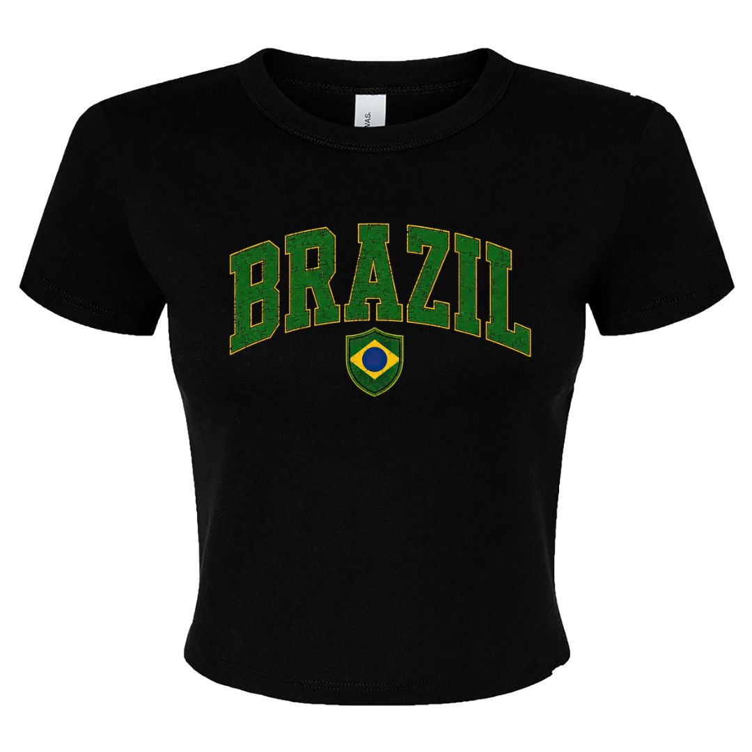 Brazil Baby Tee / Crop Top
