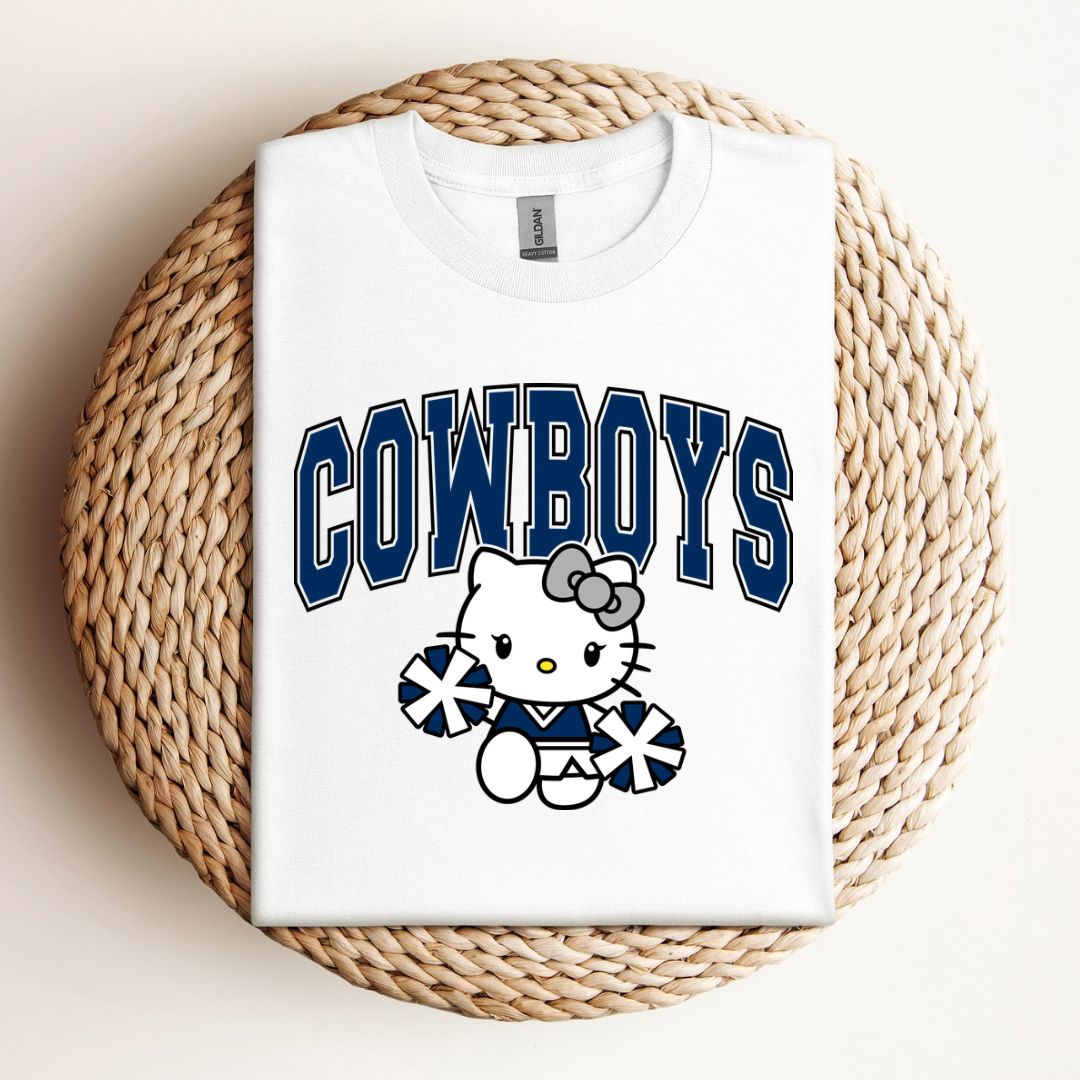 Hello Kitty Cowboys Football T-Shirt