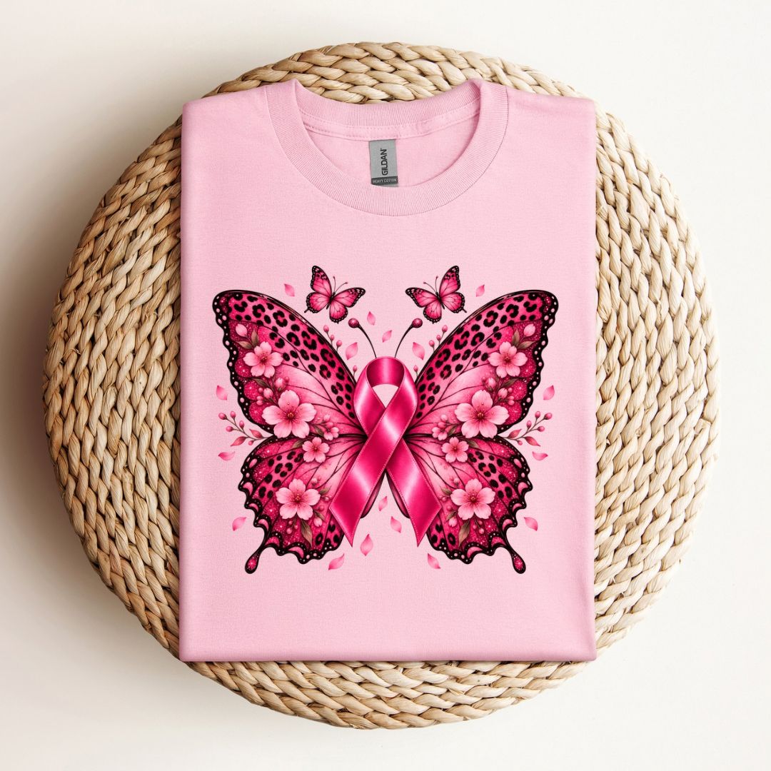 Wings Of Strength &amp; Hope (Breast Cancer Awareness) T-Shirt