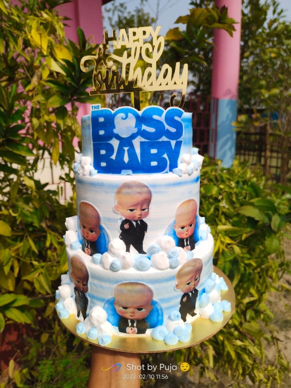 3tier Boss Baby Theme Cake 1.5kg