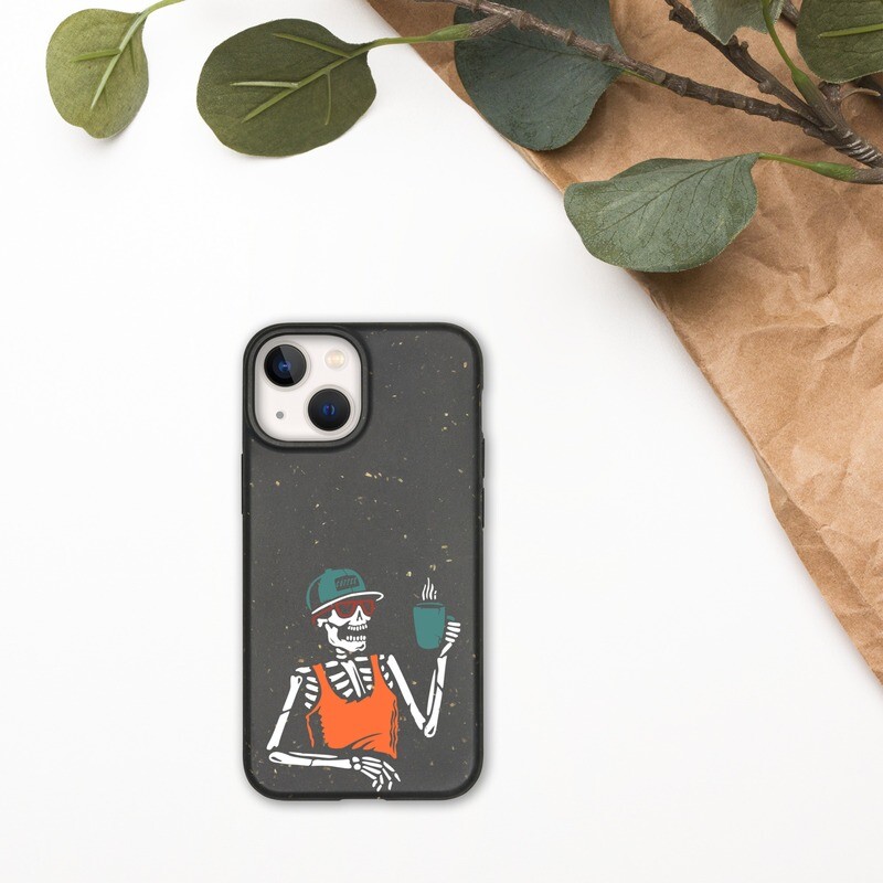 Skeleton Speckled iPhone case