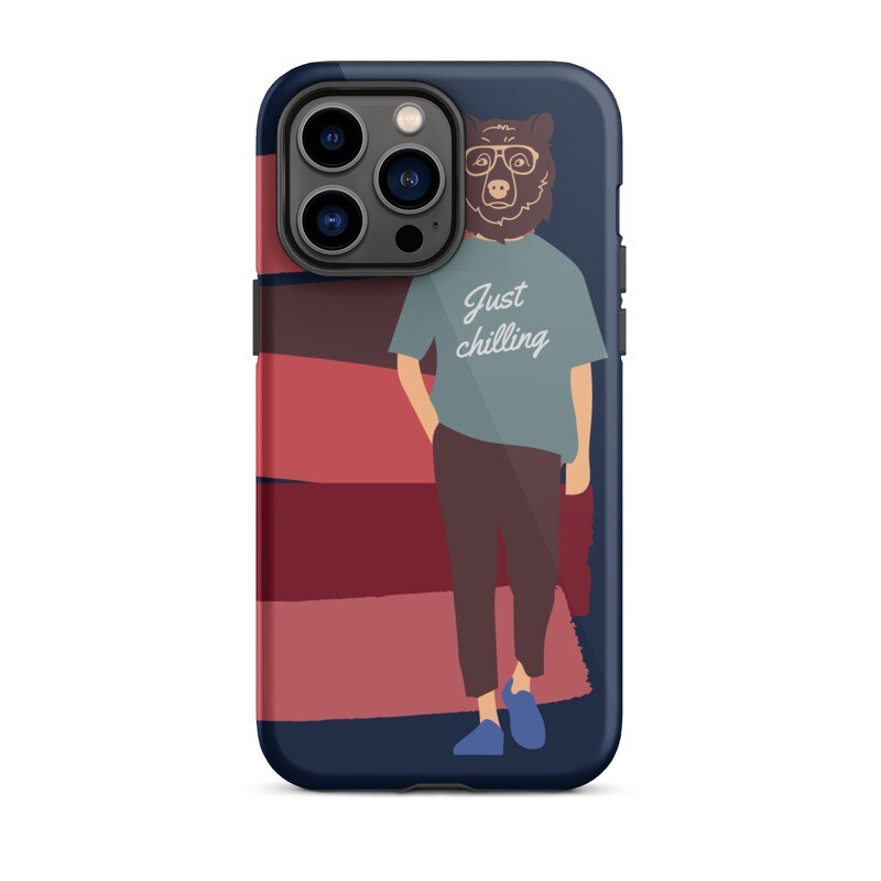 Just Chilling (Tough iPhone case)