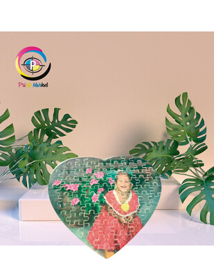 Rompe cabezas en foma de corazón 75 pz