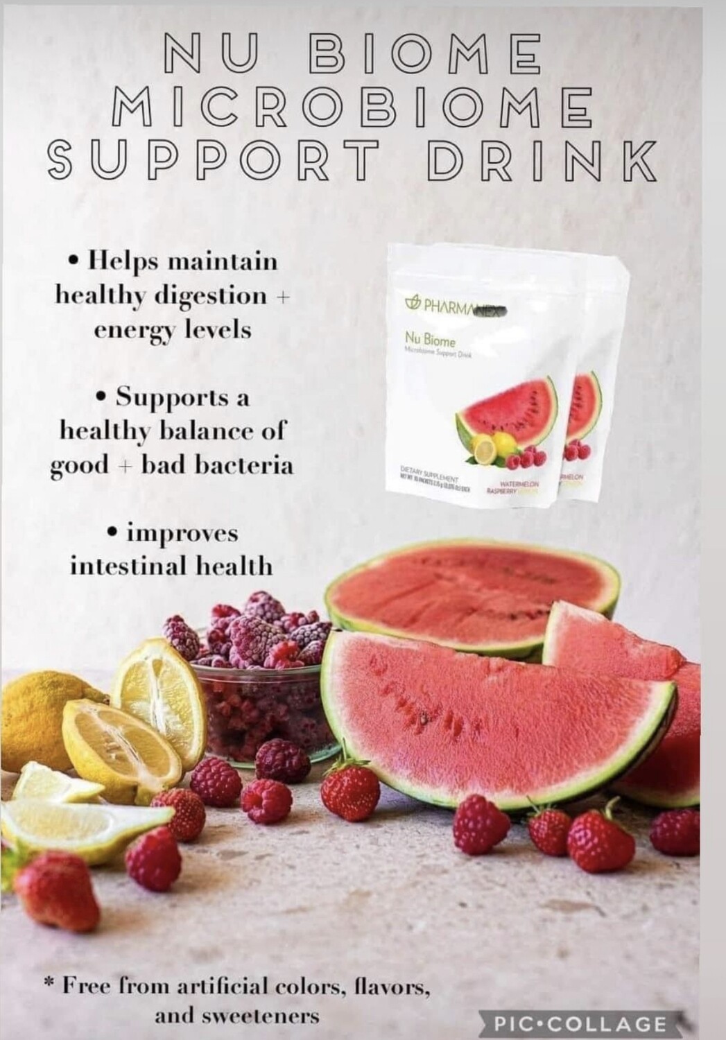 🍉🍋Nu Biome Gut Health - 1 Month Supply