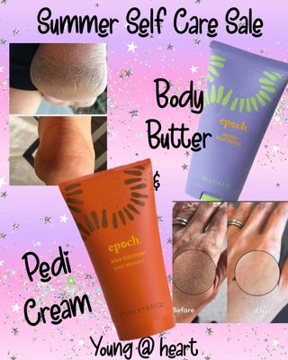 2 Body Butter + 2 Pedi Cream And SAVE! ❤️❤️❤️❤️