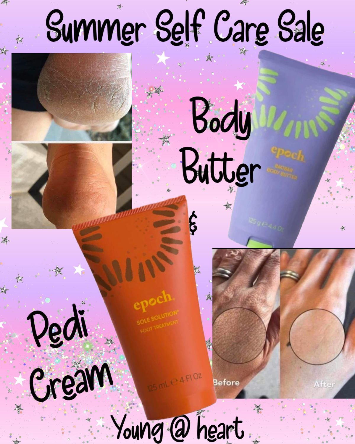 2 Body Butter + 2 Pedi Cream And SAVE! ❤️❤️❤️❤️