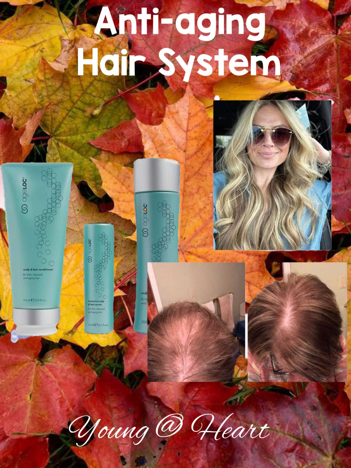 Hair &amp;Scalp System: Shampoo Conditioner &amp; Serum