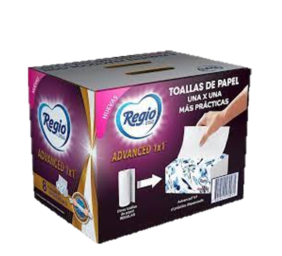Toallas De Papel Regio Advanced 1x1