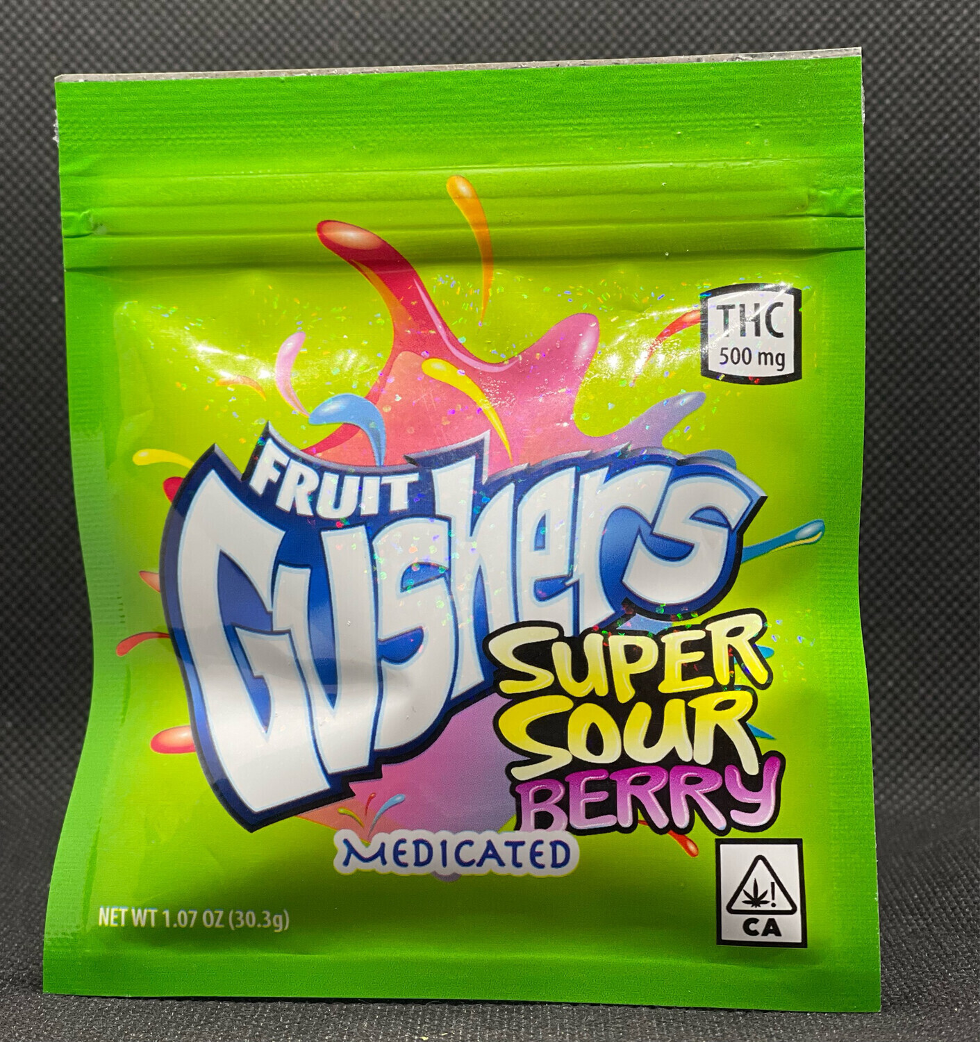 Fruit Gushers Super Sour Berry 500 MG
