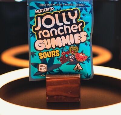 Jolly Rancher Gummies Sours 600 MG
