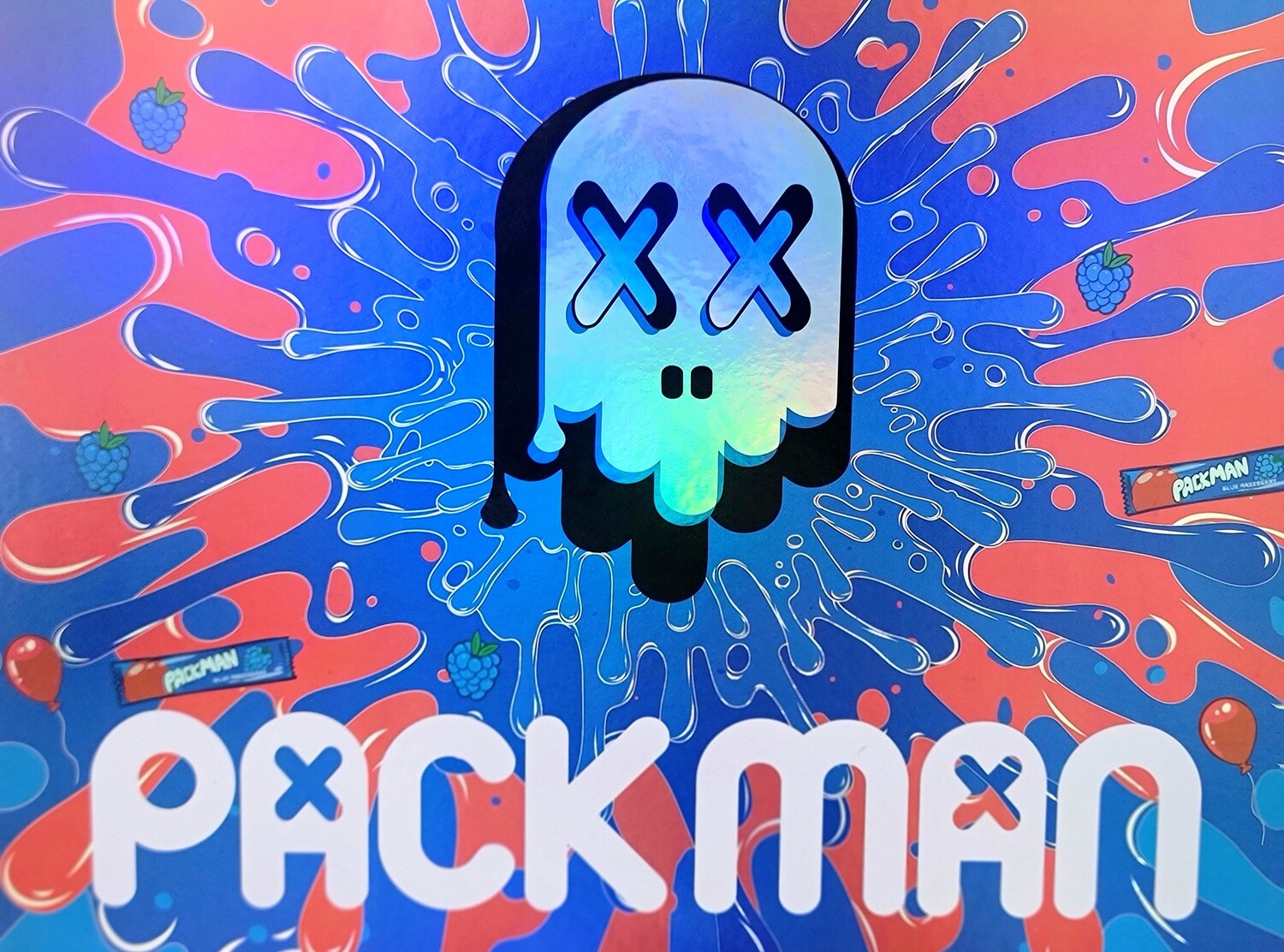 Pack Man--Live Resin + Liquid Diamond Disposable Vape Carts