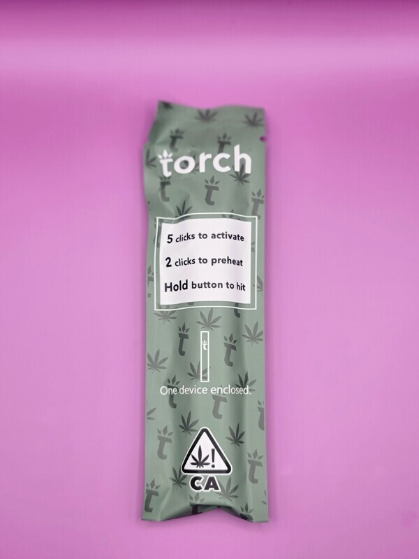 Torch Live Resin Diamonds 2 Gram Disposable Vape Cartridge