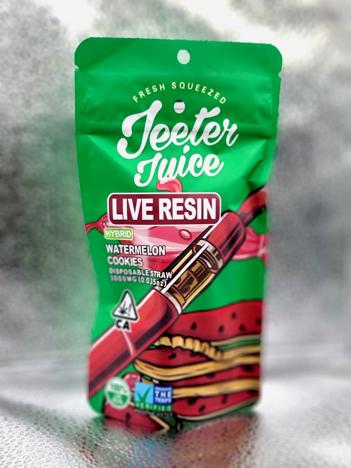 Jeeter Juice Live Resin Disposable Cart, Jeeter Juice Live Resin Disposable Cart: Watermelon Cookies (Hybrid)