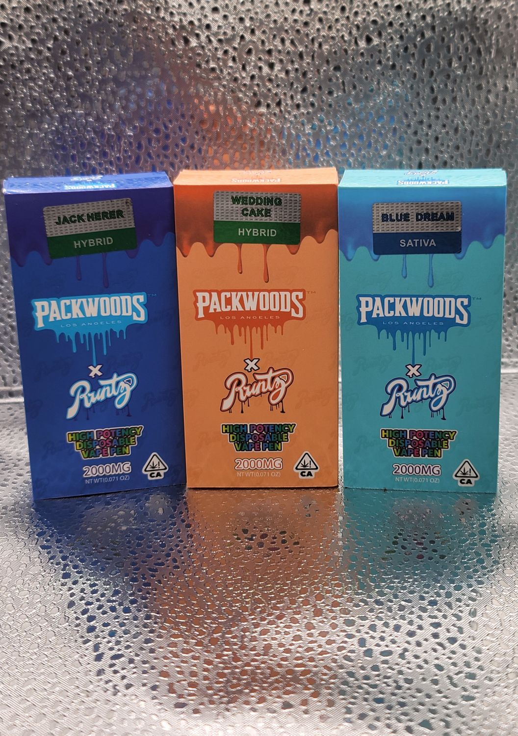 Packwoods x Runtz Disposable Vape Carts