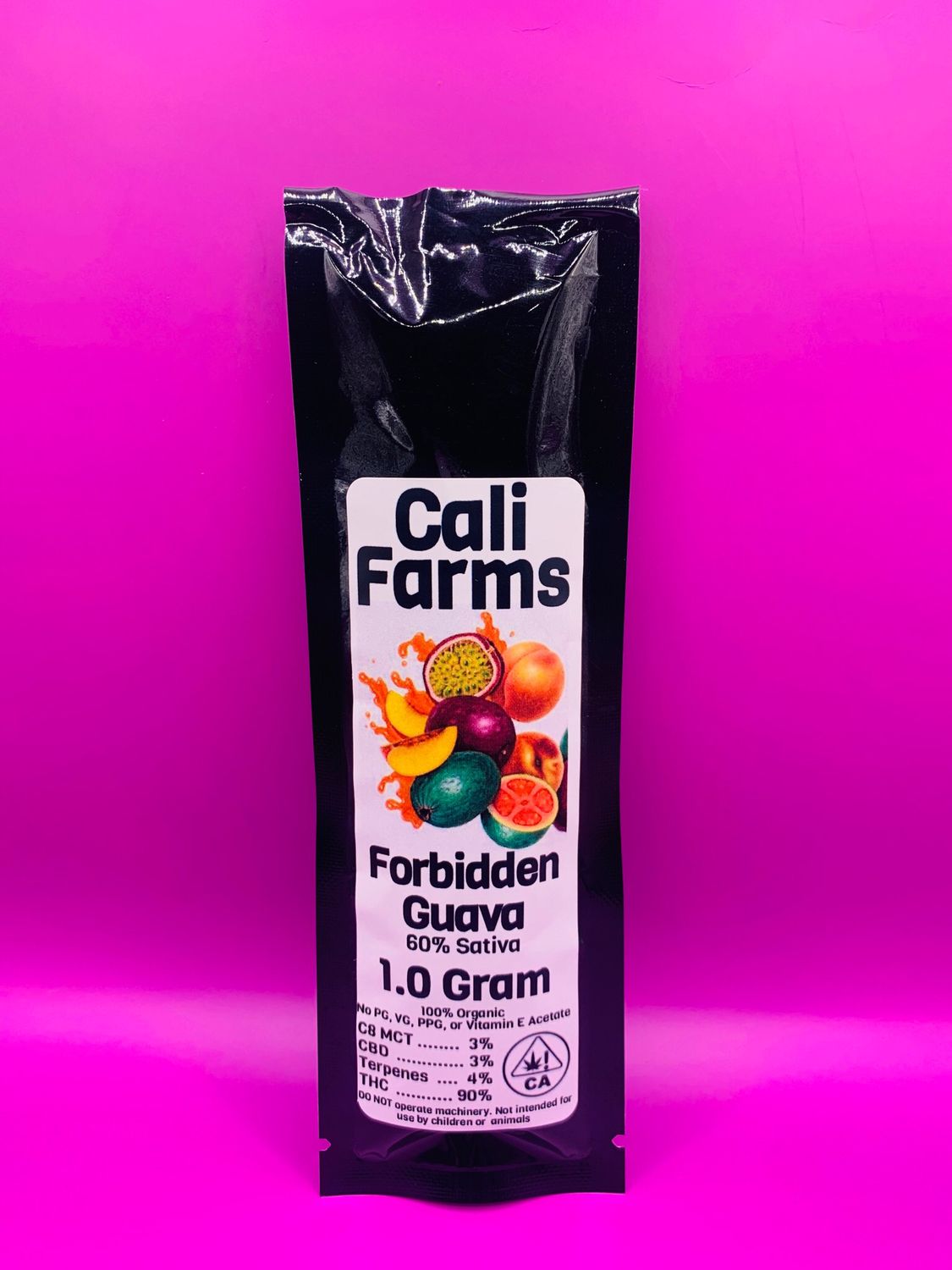 Seriously Strong 1 Gram THC Disposable Vape Gift, Seriously Strong 1Gram Disposable Catridge: Forbidden Guava