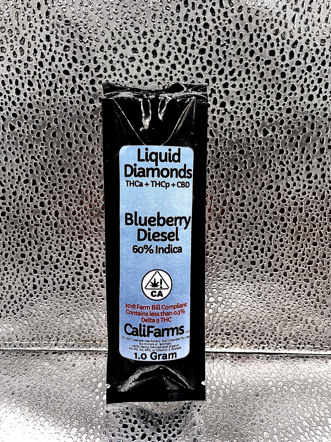 CaliFarms 1 Gram THCa + THCp +CBD Liquid Diamond Disposable Vape Cartridge
