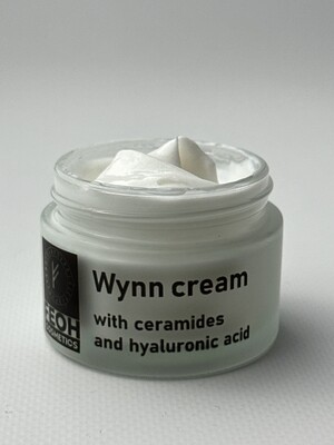 Wynn cream  with ceramides  and hyaluronic  acid