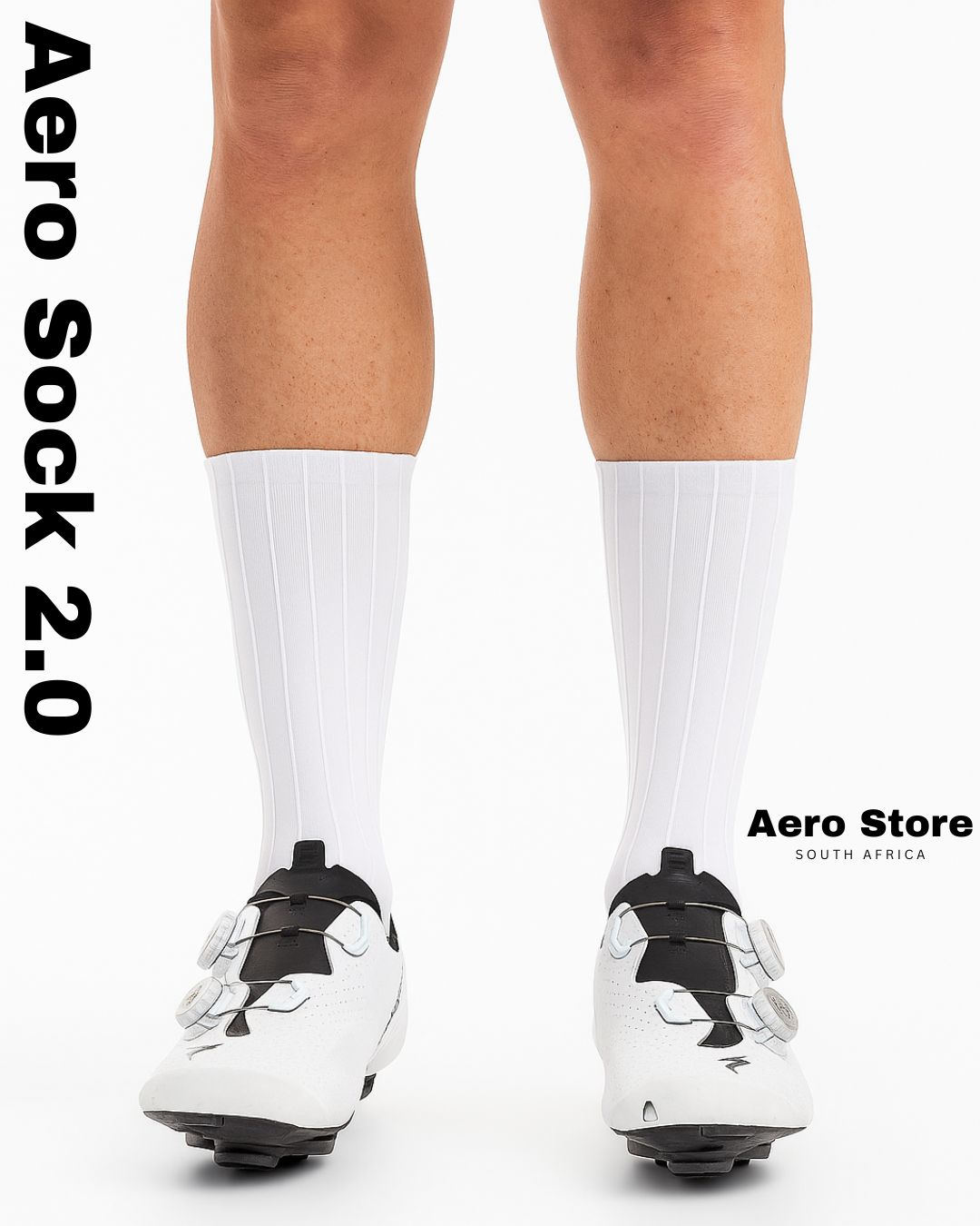 White Aero Sock 2.0