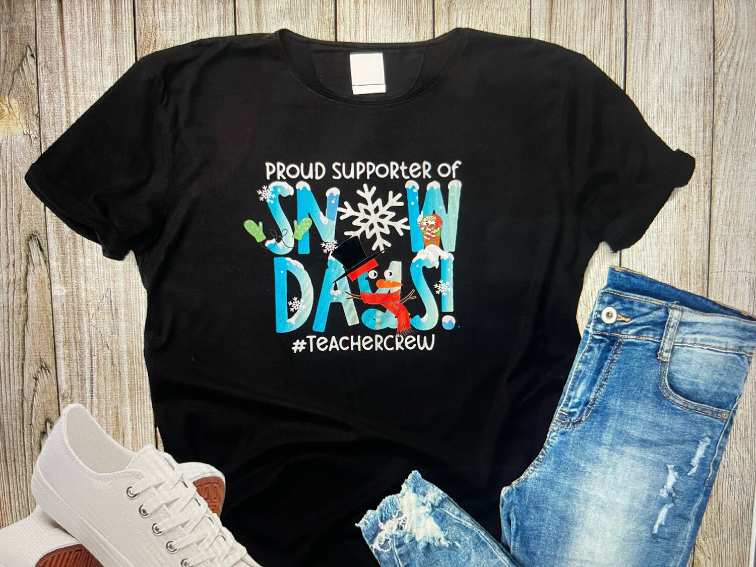 Teacher Snow Day Shirt