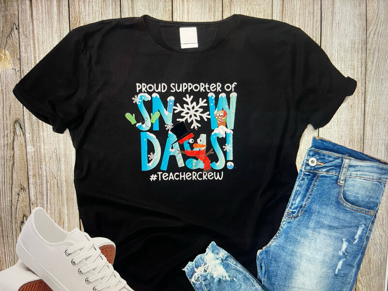 Teacher Snow Day Shirt
