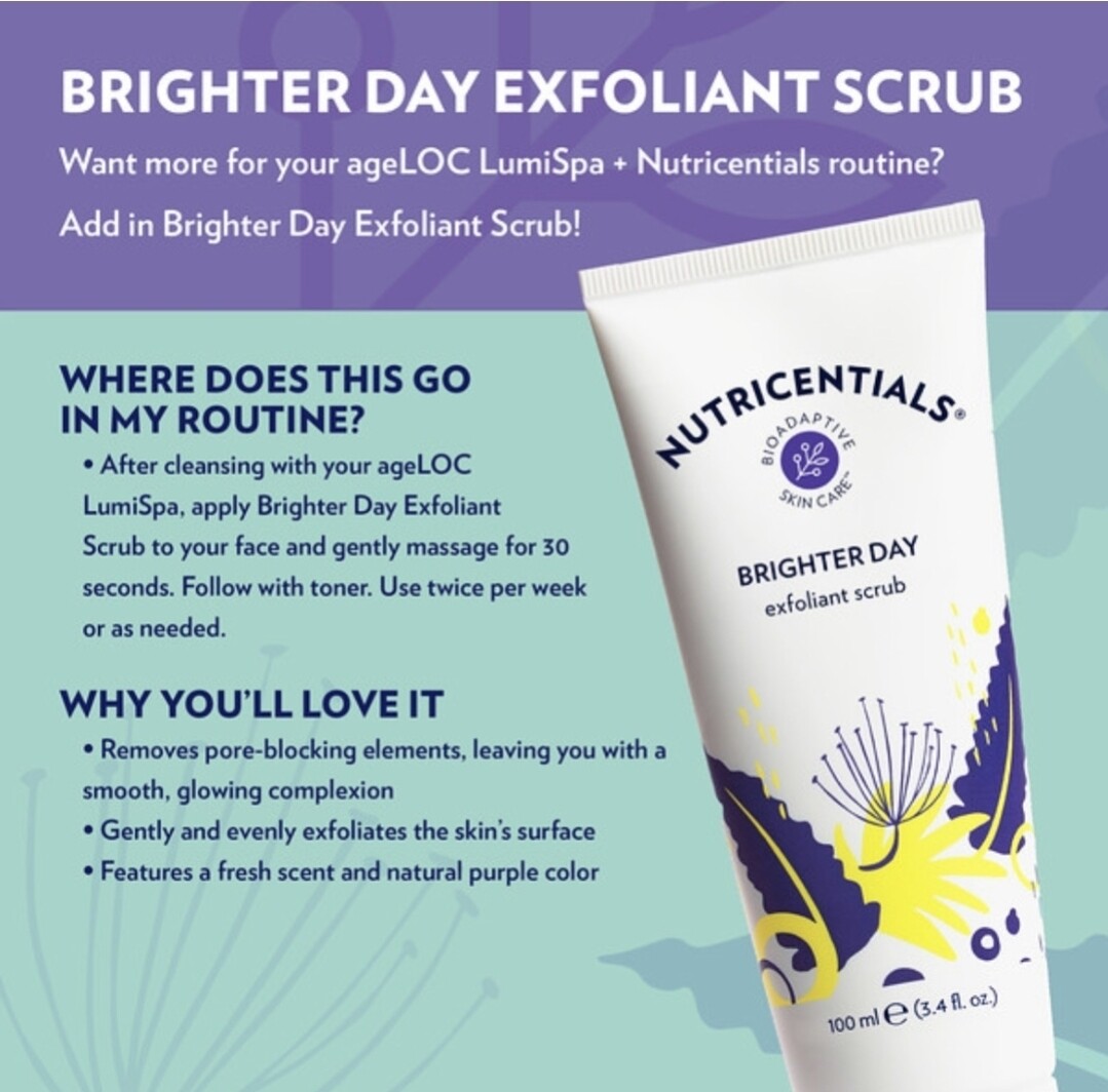 Nutricentials Brighter Day Exfoliant Scrub